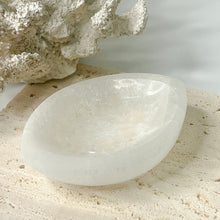 Load image into Gallery viewer, SELENITE OVAL BOWL