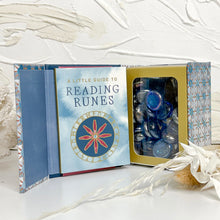Load image into Gallery viewer, Runes Kit with rune stones and guide book for beginners, divination and intuitive readings