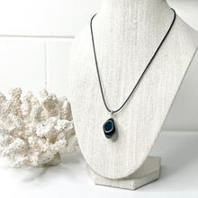 Load image into Gallery viewer, BLACK TOURMALINE TUMBLE PENDANT