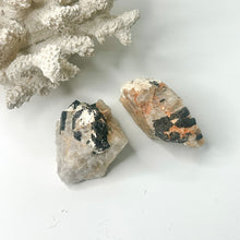 Load image into Gallery viewer, TOURMALINE IN QUARTZ ROUGH