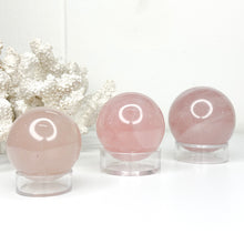 Load image into Gallery viewer, ROSE QUARTZ SPHERE