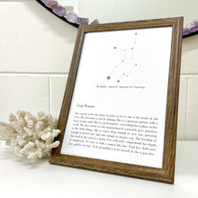 Load image into Gallery viewer, ZODIAC WOMAN PRINT