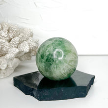 Load image into Gallery viewer, SHUNGITE SPHERE HOLDER