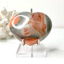 Load image into Gallery viewer, POLYCHROME JASPER HEART