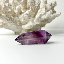 Load image into Gallery viewer, AMETHYST DOUBLE TERMINATED POINT