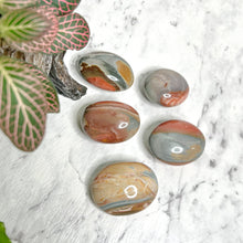 Load image into Gallery viewer, POLYCHROME JASPER PALM STONE