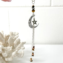 Load image into Gallery viewer, CRYSTAL MOON CHARM