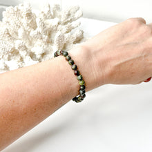 Load image into Gallery viewer, DRAGONS BLOOD JASPER BRACELET