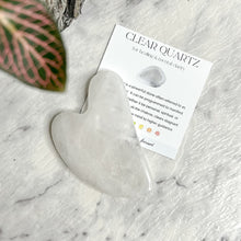 Load image into Gallery viewer, CRYSTAL GUA SHA TOOL