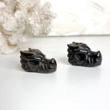 Load image into Gallery viewer, SILVER SHEEN OBSIDIAN SPHERE