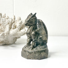 Load image into Gallery viewer, PYRITE DRAGON CARVING