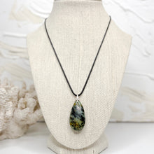 Load image into Gallery viewer, AFRICAN TURQUOISE TEARDROP PENDANT