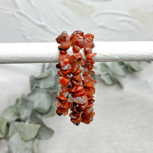 Load image into Gallery viewer, CARNELIAN CHIP BRACELET