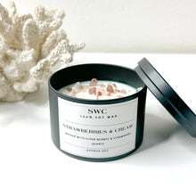 Load image into Gallery viewer, STRAWBERRIES AND CREAM CANDLE