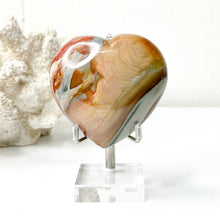 Load image into Gallery viewer, POLYCHROME JASPER HEART