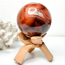 Load image into Gallery viewer, ROSEWOOD SPHERE STANDS