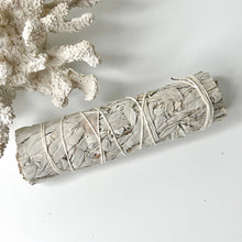 Load image into Gallery viewer, WHITE SAGE SMUDGE STICK
