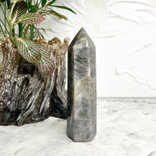 Load image into Gallery viewer, BLACK MOONSTONE POINT