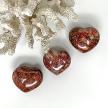 Load image into Gallery viewer, RED FELDSPAR HEART