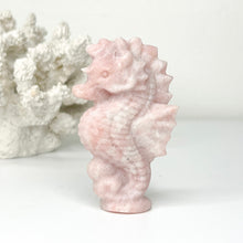 Load image into Gallery viewer, PINK OPAL SEAHORSE