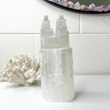 Load image into Gallery viewer, SELENITE TWIN TOWER