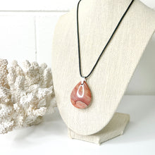 Load image into Gallery viewer, OCEAN JASPER PENDANT NECKLACE