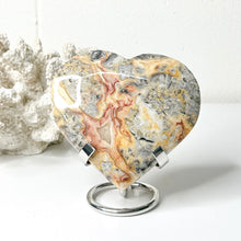 Load image into Gallery viewer, CRAZY LACE AGATE HEART