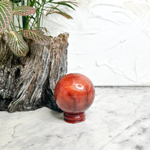 Load image into Gallery viewer, CARNELIAN SPHERE