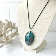 Load image into Gallery viewer, OCEAN JASPER PENDANT NECKLACE