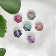 Load image into Gallery viewer, FLUORITE MINI CARVING SPHERE STAND