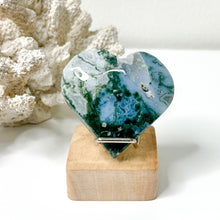Load image into Gallery viewer, MOSS AGATE HEART