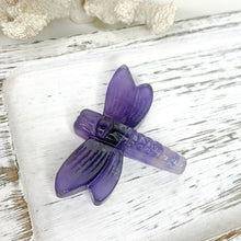 Load image into Gallery viewer, CRYSTAL DRAGONFLY CARVING