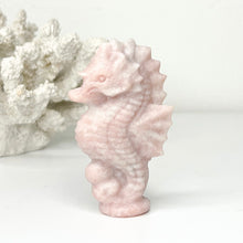 Load image into Gallery viewer, PINK OPAL SEAHORSE