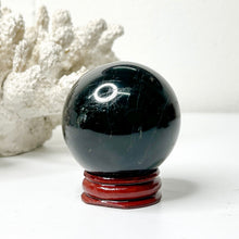 Load image into Gallery viewer, BLACK TOURMALINE SPHERE