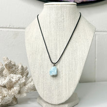 Load image into Gallery viewer, LARIMAR PENDANT NECKLACE