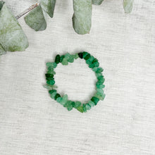 Load image into Gallery viewer, GREEN AVENTURINE CHIP BRACELET