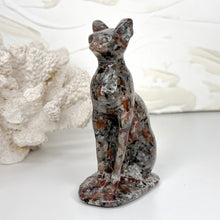 Load image into Gallery viewer, YOOPERLITE EGYPTIAN CAT CARVING