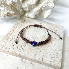 Load image into Gallery viewer, EVIL EYE MACRAME BRACELET 🧿