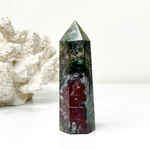 Load image into Gallery viewer, DRAGONS BLOOD JASPER POINT
