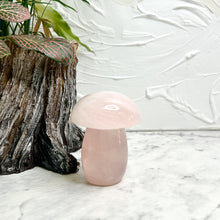 Load image into Gallery viewer, ROSE QUARTZ MUSHROOM