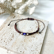 Load image into Gallery viewer, EVIL EYE MACRAME BRACELET 🧿