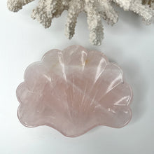 Load image into Gallery viewer, ROSE QUARTZ CLAM SHELL