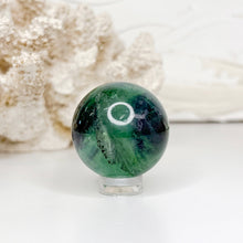 Load image into Gallery viewer, FLUORITE MINI SPHERE