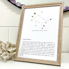 Load image into Gallery viewer, ZODIAC WOMAN PRINT