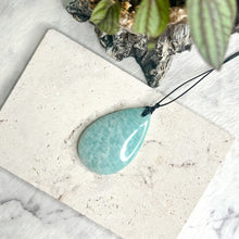 Load image into Gallery viewer, AMAZONITE PENDANT NECKLACE