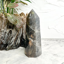 Load image into Gallery viewer, BLACK MOONSTONE POINT