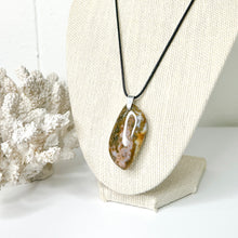 Load image into Gallery viewer, OCEAN JASPER PENDANT NECKLACE