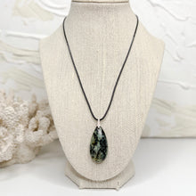 Load image into Gallery viewer, AFRICAN TURQUOISE TEARDROP PENDANT