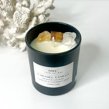 Load image into Gallery viewer, CARAMEL VANILLA CANDLE - ABUNDANCE INFUSED