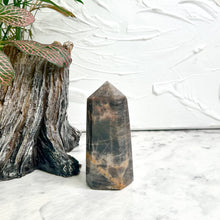 Load image into Gallery viewer, BLACK MOONSTONE POINT